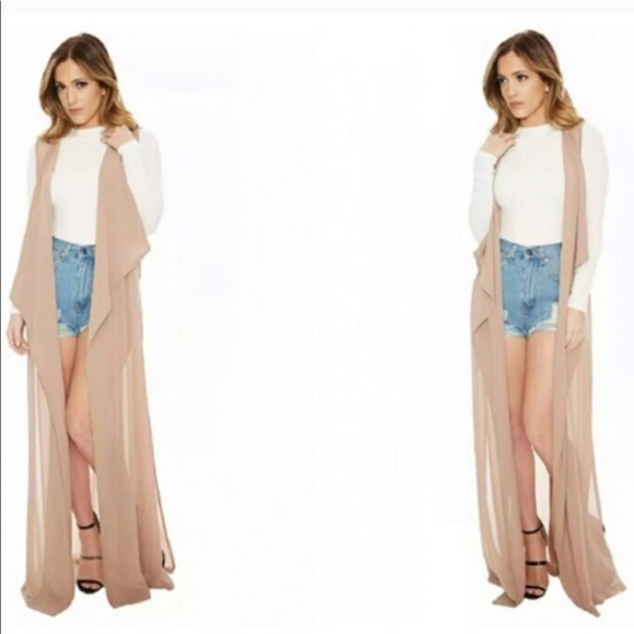 Naked Wardrobe Sheer Nude Vest - Picture 2 of 3